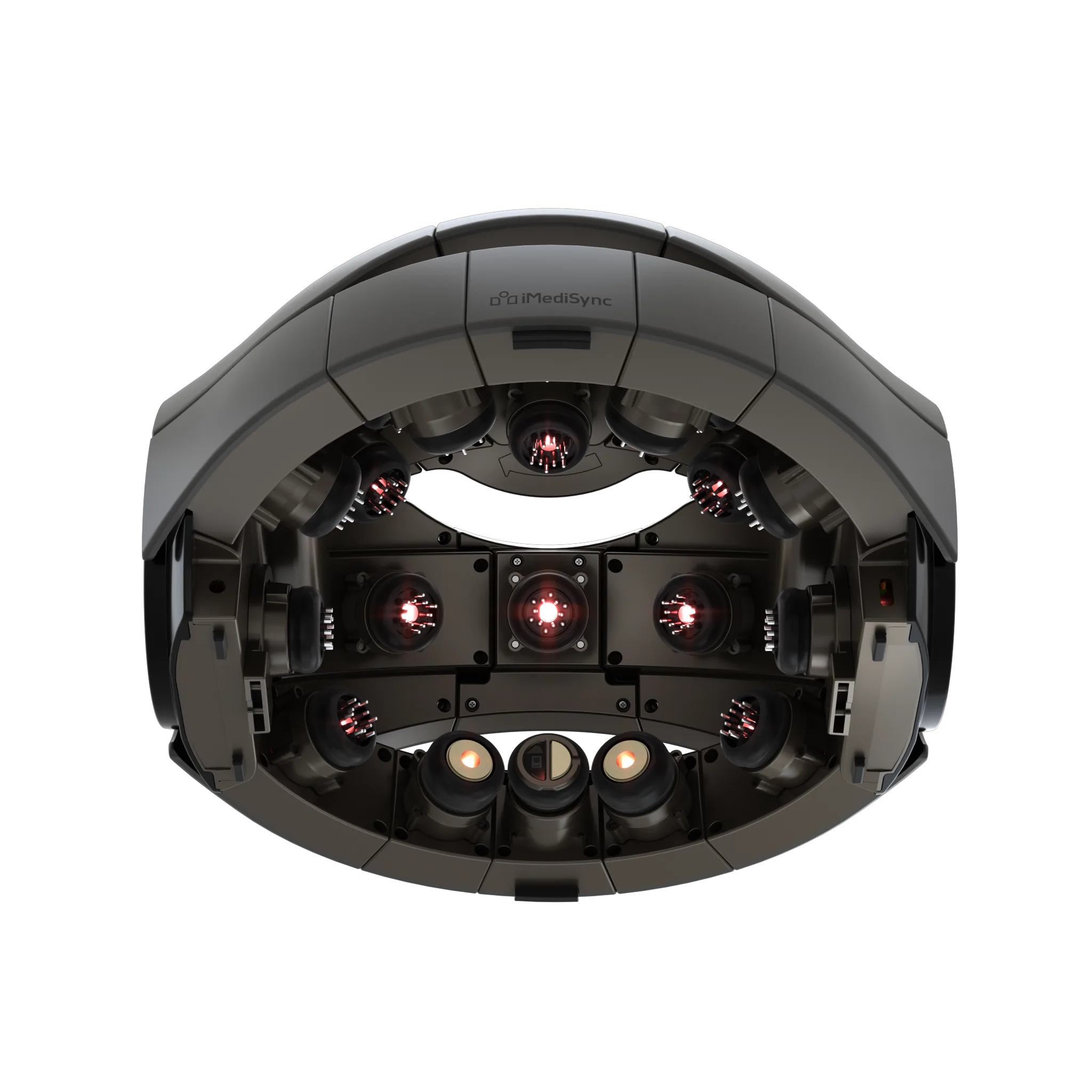 iSyncWave — mod terapie PBM activ, LED-uri aprinse